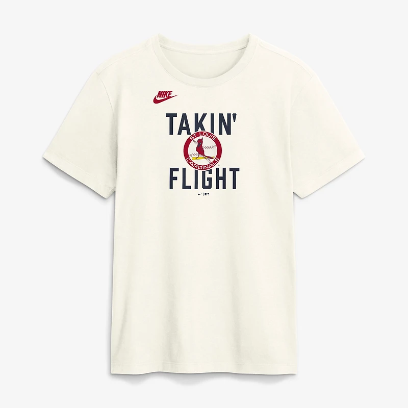 Men's Nike Cream St. Louis Cardinals Cooperstown Collection ‘70s Inspired T-Shirt