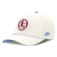 Casquette ajustable Nike crème St. Louis Cardinals Cooperstown Rise pour homme