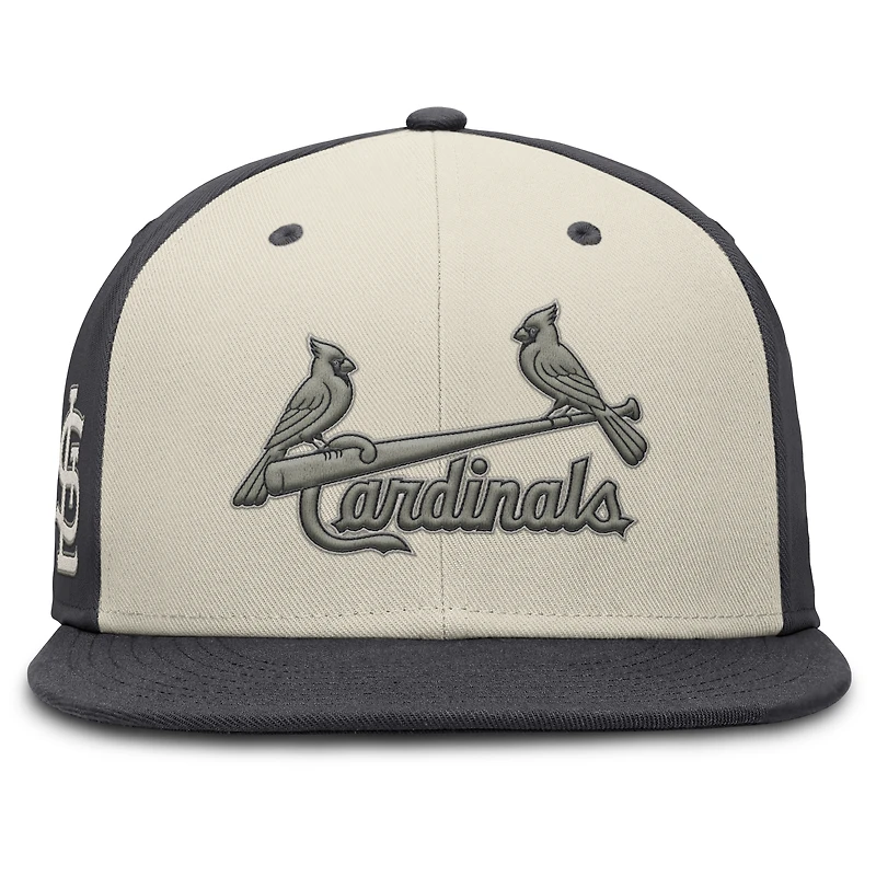 Casquette ajustée Nike crème St. Louis Cardinals Dri-FIT True pour homme
