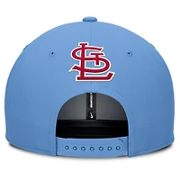 Men's Nike Gray/Light Blue St. Louis Cardinals Pro Performance Snapback Hat