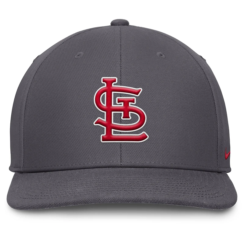Casquette Snapback Nike Pro Performance pour homme St. Louis Cardinals Gris