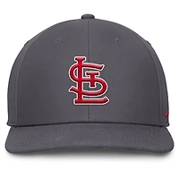 Casquette Snapback Nike Pro Performance pour homme St. Louis Cardinals Gris
