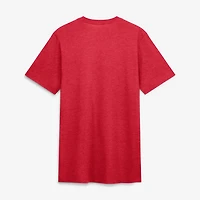 T-shirt Nike pour homme, rouge chiné, St. Louis Cardinals, modèle Stacked Tri-Blend