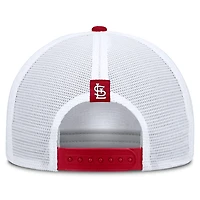 Men's Nike  Khaki/Red St. Louis Cardinals Rise A-Frame Trucker Adjustable Hat