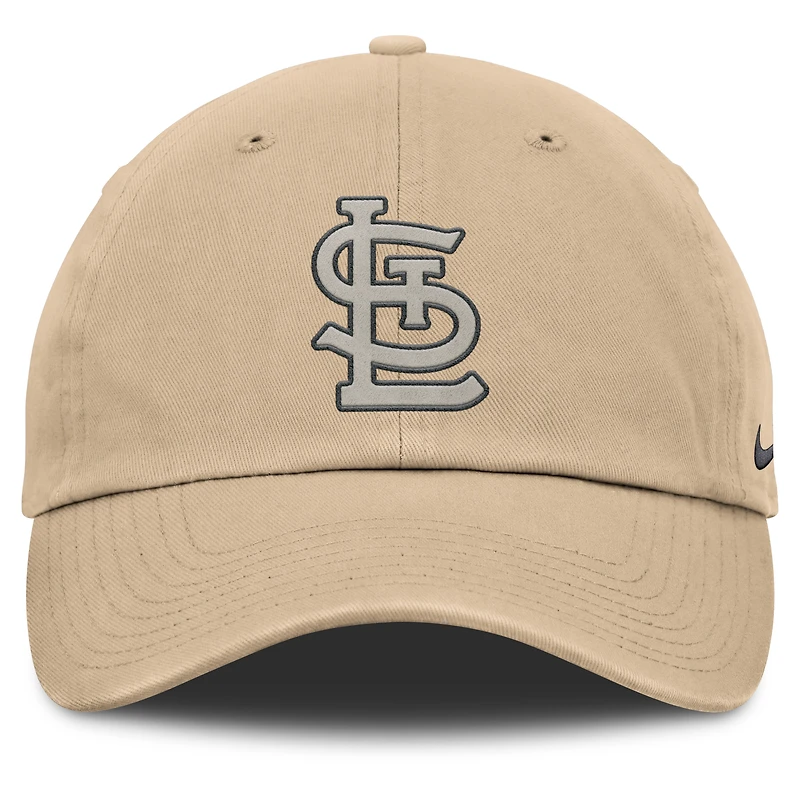 Casquette ajustable Nike kaki St. Louis Cardinals Club pour homme