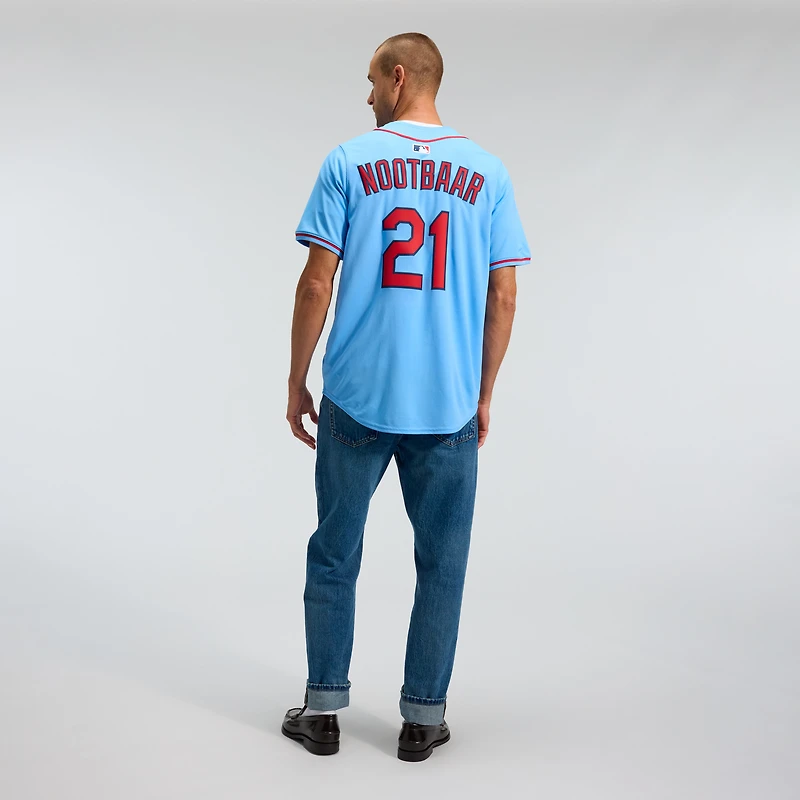 Men's Nike Lars Nootbaar White St. Louis Cardinals Home Limited Player Jersey