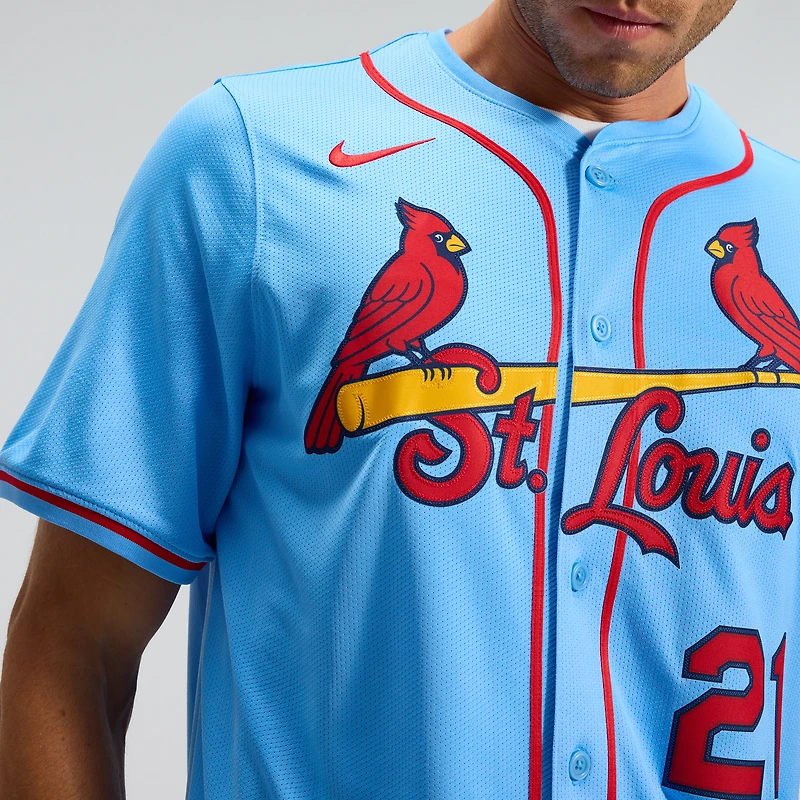 Men's Nike Lars Nootbaar White St. Louis Cardinals Home Limited Player Jersey