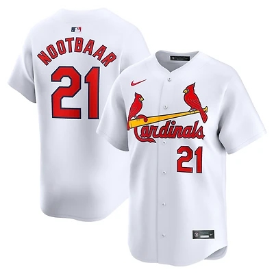 Men's Nike Lars Nootbaar White St. Louis Cardinals Home Limited Player Jersey