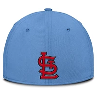 Men's Nike Light Blue/Red St. Louis Cardinals Rise Swoosh Performance Flex Hat