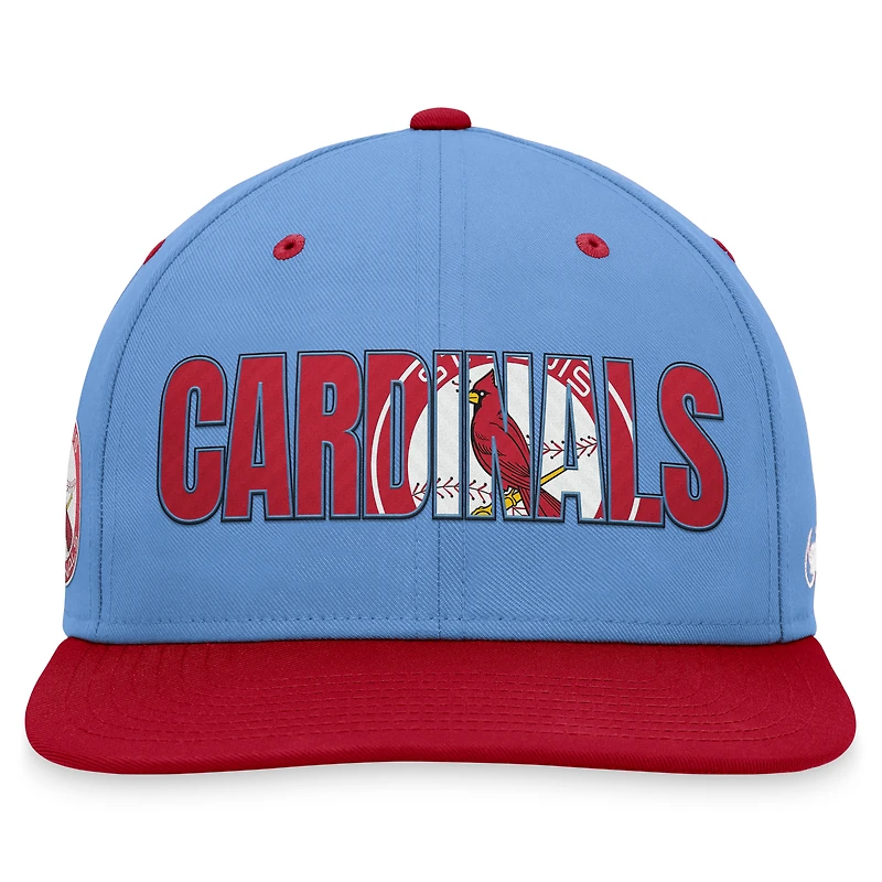 Men's Nike Light Blue St. Louis Cardinals Cooperstown Collection Pro Snapback Hat