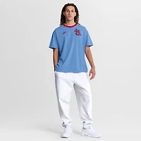 T-shirt à col rond Nike bleu clair pour homme, collection Cooperstown des Cardinals de Saint-Louis