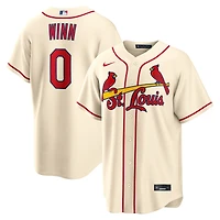 Maillot réplique alternatif Nike Masyn Winn crème des Cardinals de Saint-Louis pour homme