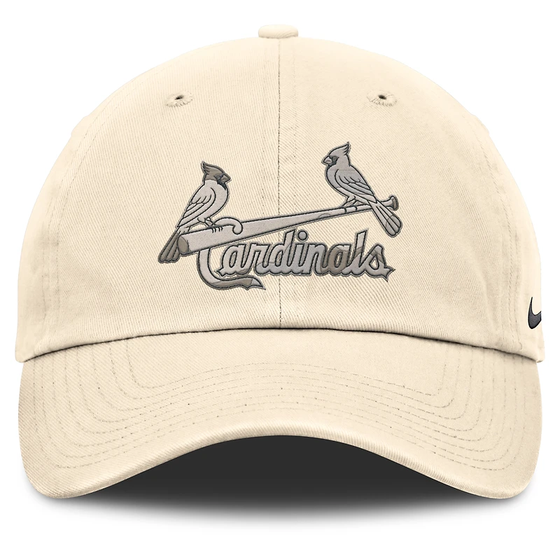 Men's Nike Natural St. Louis Cardinals Camo Pack Club Adjustable Hat