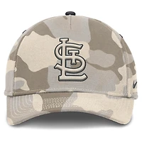 Men's Nike Natural St. Louis Cardinals Camo Pack Rise Adjustable Hat