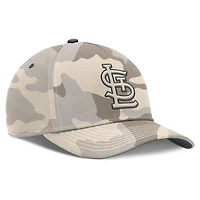Men's Nike Natural St. Louis Cardinals Camo Pack Rise Adjustable Hat