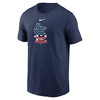 T-shirt Nike bleu marine St. Louis Cardinals Americana pour homme
