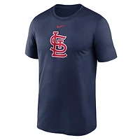 Men's Nike  Navy St. Louis Cardinals Legend Fuse Large Logo Dri-FIT T-Shirt