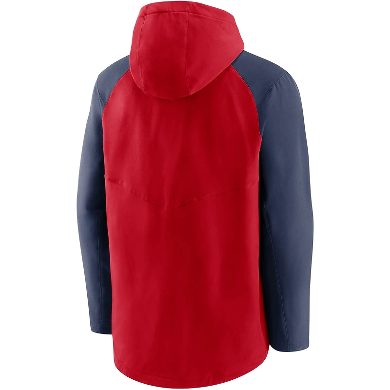 Men's Nike Red/Navy St. Louis Cardinals Authentic Collection Player - Full-Zip Hoodie Jacket