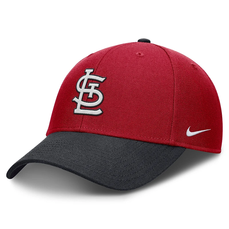 Casquette ajustable Nike rouge/marine St. Louis Cardinals Dri-FIT Club pour homme