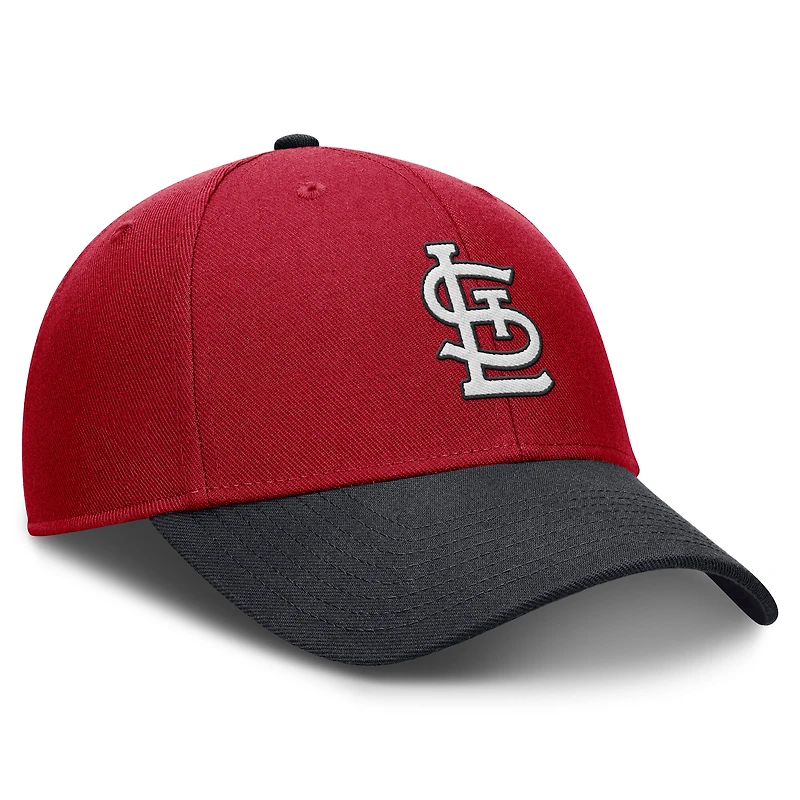 Casquette ajustable Nike rouge/marine St. Louis Cardinals Dri-FIT Club pour homme