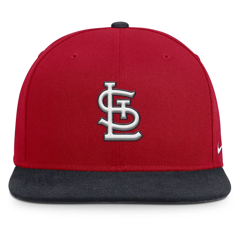 Men's Nike Red/Navy St. Louis Cardinals Primetime Pro Dri-FIT Snapback Hat