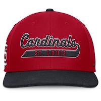 Casquette Snapback Nike Pro Performance rouge/bleu marine pour homme des Cardinals de St. Louis