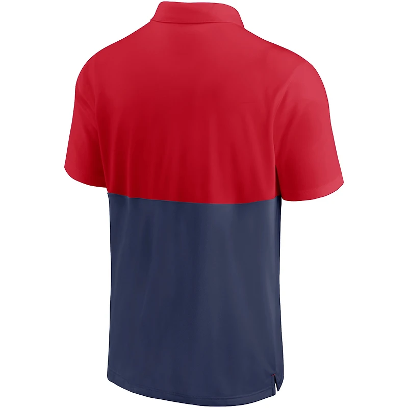 Men's Nike Red/Navy St. Louis Cardinals Team Baseline Performance - Polo