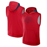 Men's Nike Red St. Louis Cardinals Authentic Collection Dri-FIT Sleeveless Hoodie