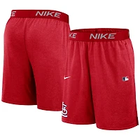 Men's Nike Red St. Louis Cardinals Authentic Collection Performance Knit Shorts