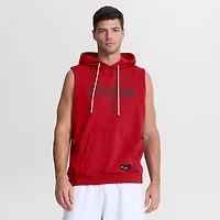 Men's Nike Red St. Louis Cardinals Authentic Collection Standard Issue Dri-FIT Sleeveless Hoodie