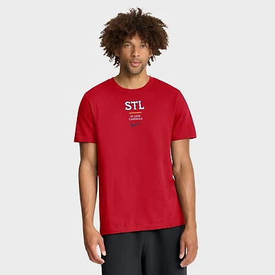T-shirt Nike rouge St. Louis Cardinals City Connect 2-Hit pour homme