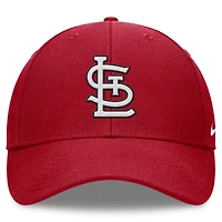 Casquette ajustable Nike St. Louis Cardinals Club Performance pour homme, rouge