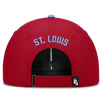 Casquette ajustable Nike rouge St. Louis Cardinals Cooperstown Club Dri-FIT pour homme