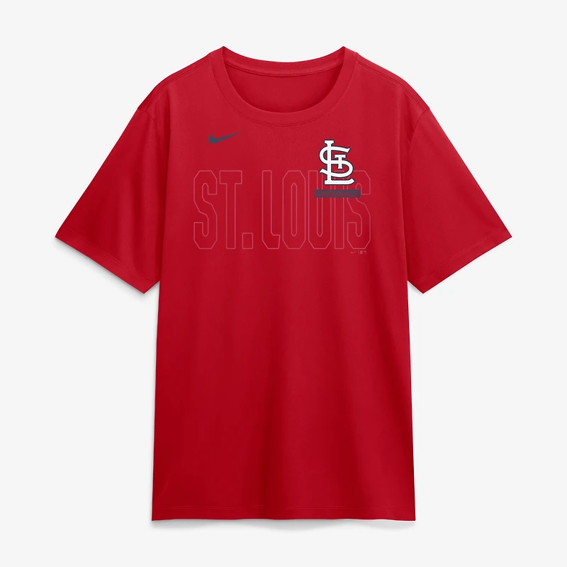Men's Nike Red St. Louis Cardinals Knockout Team Legend Dri-FIT T-Shirt