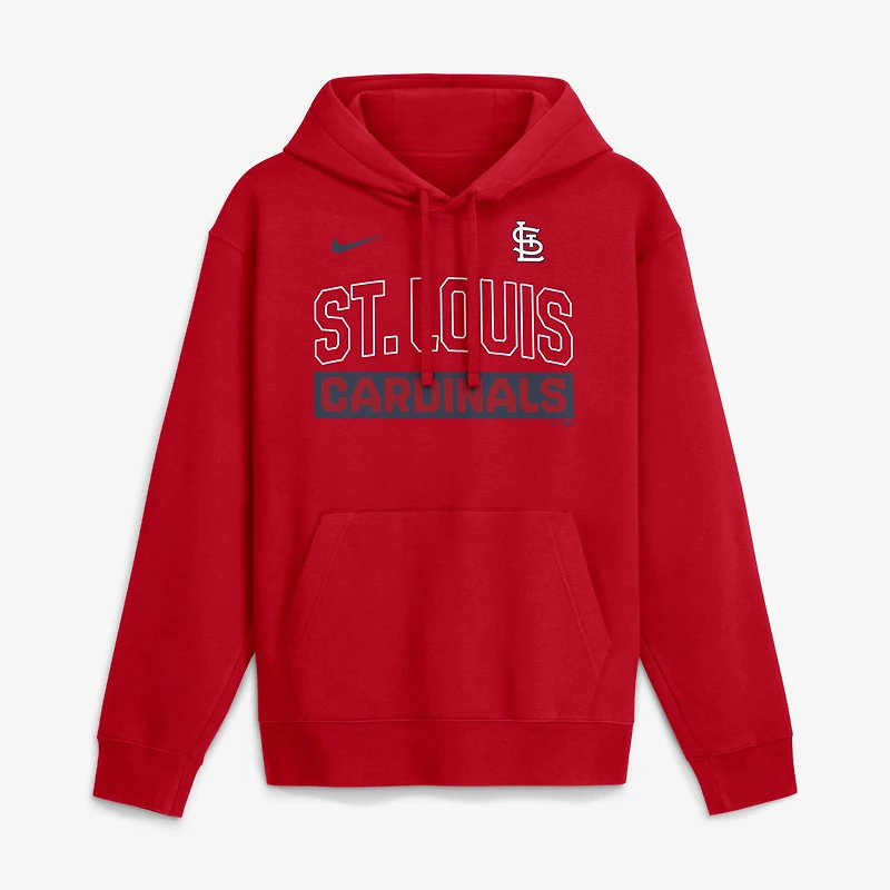 Men's Nike Red St. Louis Cardinals Primetime Club Hoodie