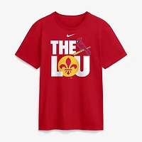 Men's Nike  Red St. Louis Cardinals The Lou Graphic T-Shirt