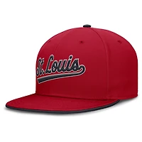 Men's Nike Red St. Louis Cardinals True Performance Fitted Hat