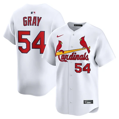 Men's Nike Sonny Gray White St. Louis Cardinals Home Limited Player Jersey