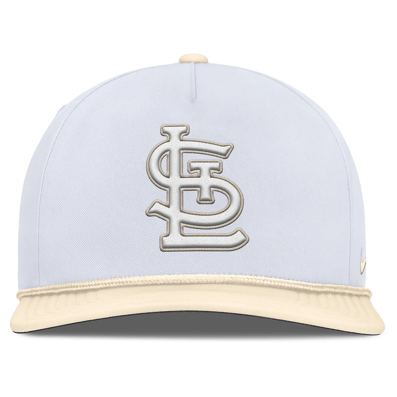 Men's Nike  White/Cream St. Louis Cardinals Pro Performance Snapback Hat