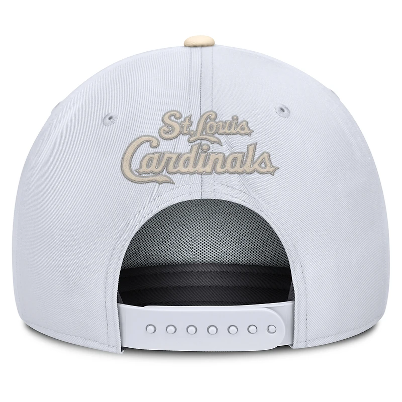 Men's Nike  White/Cream St. Louis Cardinals Pro Performance Snapback Hat