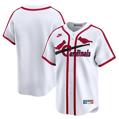 Men's Nike White St. Louis Cardinals Cooperstown Collection Limited Jersey
