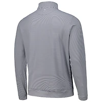 Haut à quart de zip Peter Millar Navy St. Louis Cardinals Perth Sugar Stripe Performance pour hommes