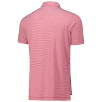 Men's Peter Millar Red St. Louis Cardinals Jubilee Stripe Stretch Jersey Polo