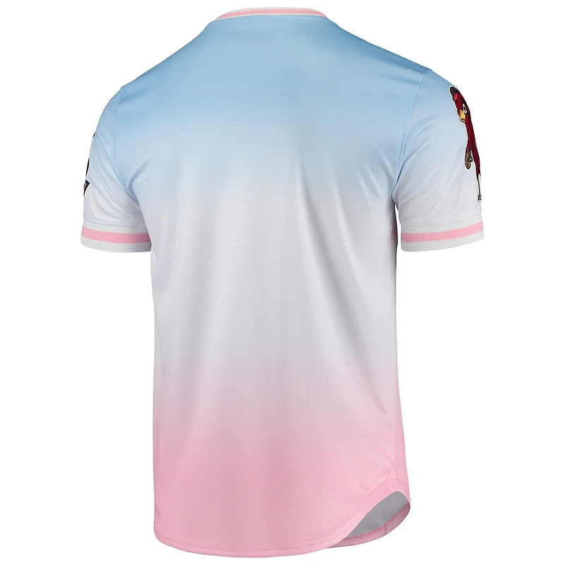 T-shirt Pro Standard St. Louis Cardinals Ombre bleu/rose pour homme