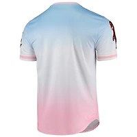 T-shirt Pro Standard St. Louis Cardinals Ombre bleu/rose pour homme