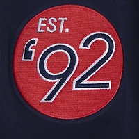 Men's Pro Standard Navy St. Louis Cardinals Fast Lane Full-Zip Track Jacket