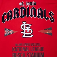Men's Pro Standard Red St. Louis Cardinals Oversized City Tour T-Shirt