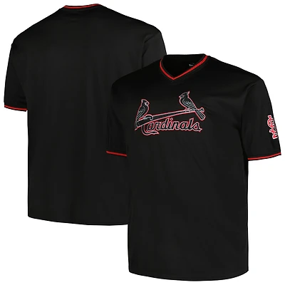 Maillot de mode Pop Big & Tall pour hommes, noir, St. Louis Cardinals