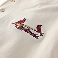 Men's Profile  Cream St. Louis Cardinals Big & Tall Full-Button Jersey