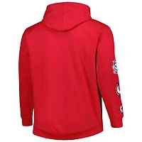 Men's Red St. Louis Cardinals Big & Tall Fleece Pullover Hoodie
